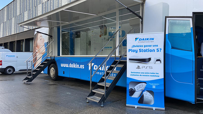 El roadshow de Daikin tendrá lugar del 20 de abril al 7 de junio