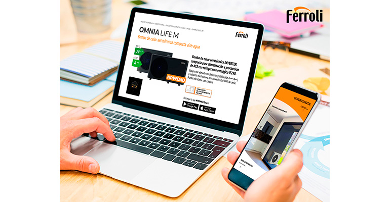 Ferroli lanza su catálogo-tarifa digital septiembre 2024