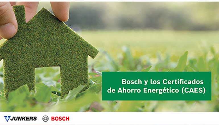 Bosch Home Comfort impulsa la eficiencia energética promoviendo la tramitación de los CAES