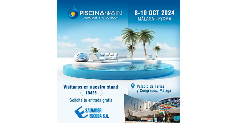 Salvador Escoda estará presente en la feria internacional PiscinaSpain 2024