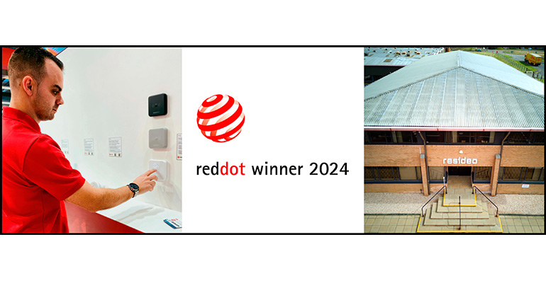 El termostato Honeywell Home DT4 recibe el premio Red Dot Design Award